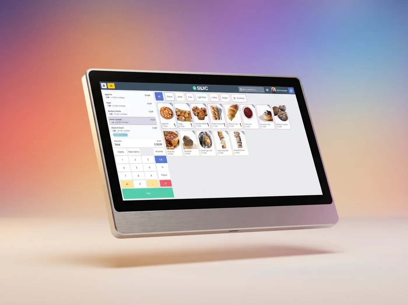 SwicPOS — vista principal